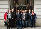 Gruppenbild vor Hofzuckerbäcker Demel : 37k5 Jahre 2012, Europa, Klassentreffen, Wien, Wien 37komma5, europe, jAlbum, Österreich