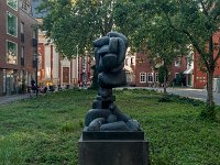 Skulptur "Der Aufstieg" - Otto Freundlich  Skulptur "Der Aufstieg" - Otto Freundlich : 2020.45 Jahre, Deutschland, Europa, Europe, Germany, Klassentreffen, Münster, Nordrhein-Westfalen