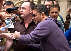 George Michael (Wham) vor dem Four Seasons Hotel in Prag : 2007.Prag, Europa, George Michael, Prag, Tschechien, europe