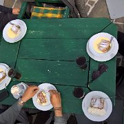 Kaffee und Kuchen im Berghotel Arthurhaus : !Moped-Touren, 2017.4-Laender, 2017.4-Länder, Europa, Europe, Moped-Touren, Mühlbach am Hochkönig, Salzburg, Österreich