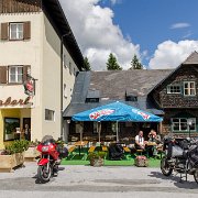 Vormittagskaffee im Gaberlhaus : !Moped-Touren, 2017.4-Laender, 2017.4-Länder, Europa, Europe, Kemetberg, Max-Planck-Schule, Moped-Touren, Steiermark, Österreich