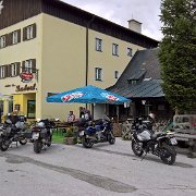 Vormittagskaffee im Gaberlhaus : !Moped-Touren, 2017.4-Laender, 2017.4-Länder, Europa, Europe, Kemetberg, Max-Planck-Schule, Moped-Touren, Steiermark, Werner Probst, Österreich