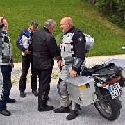 Technische Pause an der L407 : !Moped-Touren, 2017.4-Laender, 2017.4-Länder, Europa, Europe, Kirchenviertel, Max-Planck-Schule, Moped-Touren, Steiermark, Österreich
