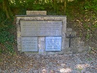 Pause an einem amerikanischen Kriegerdenkmal : 2018.Ardennen, Belgien, Durbuy Tohogne, Europa, Europe, MRD, Wallonie