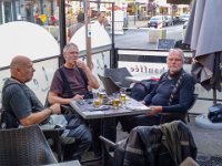 Abendessen mit Public Viewing in Malmedy : 2018.Ardennen, Belgien, Europa, Europe, MRD